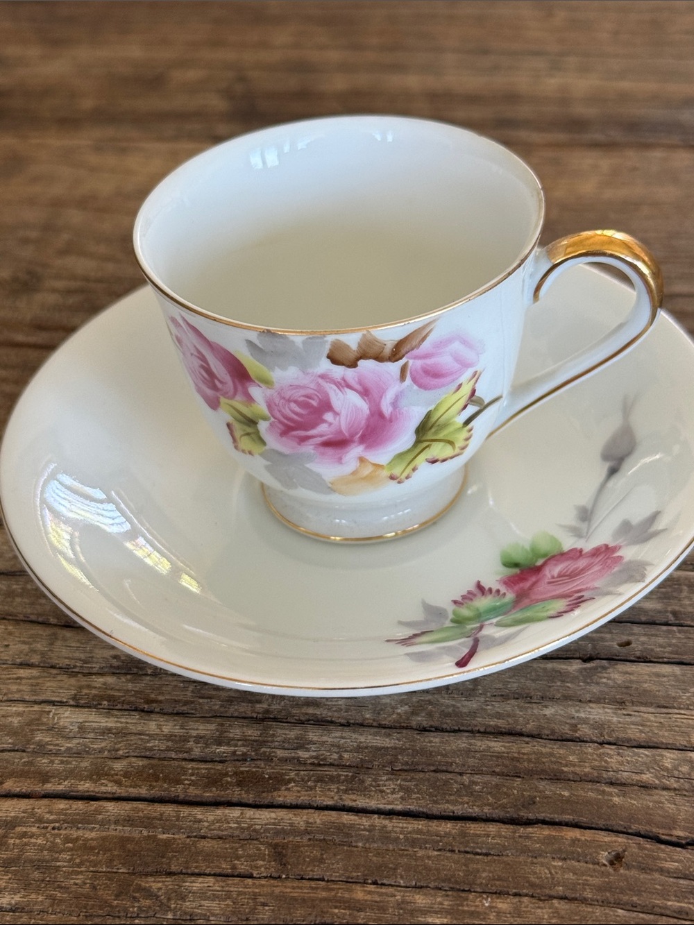 Occupied Japan children’s teacup and saucer
